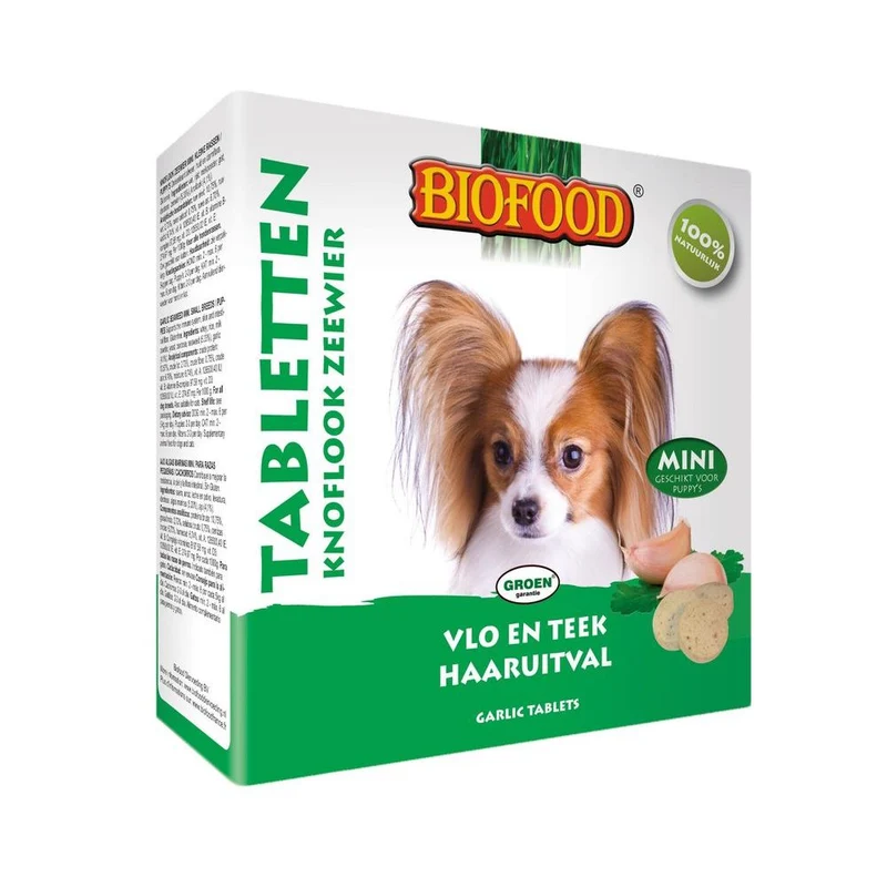 Biofood Knoflook Zeewier Mini Tabletten 100 tabletten