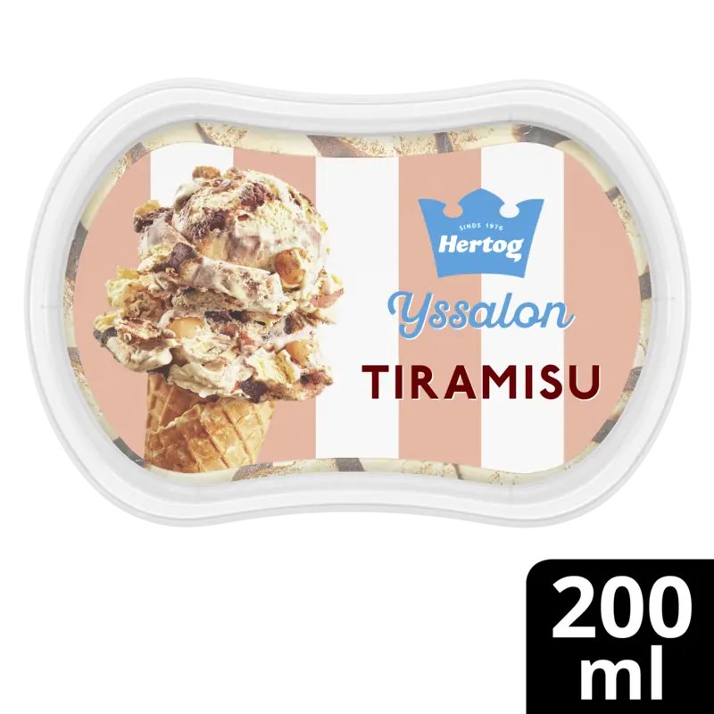 Hertog IJsalon tiramisu