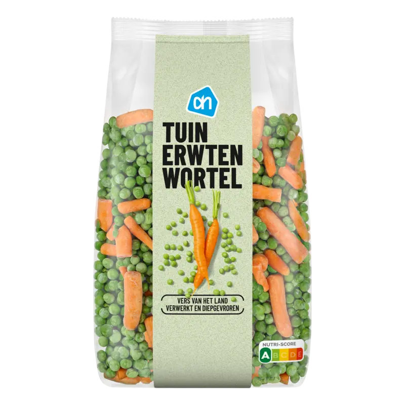 Tuinerwten en wortel
