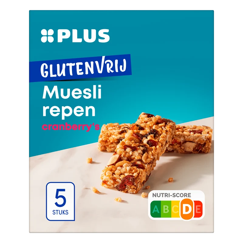 Glutenvrije Mueslirepen berry mix