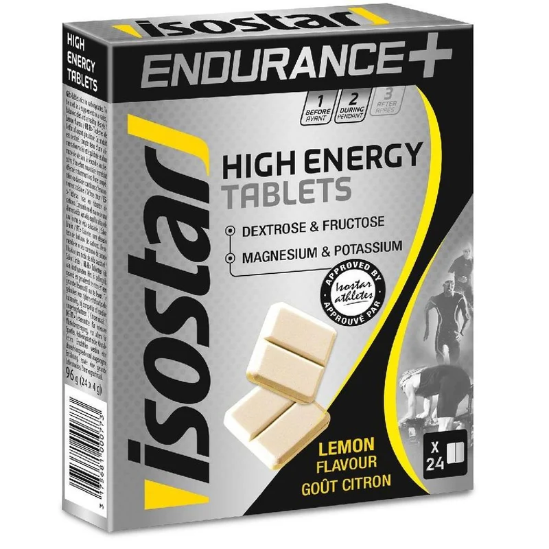 Isostar Endurance+ Energy Tabletten Lemon 96 gram