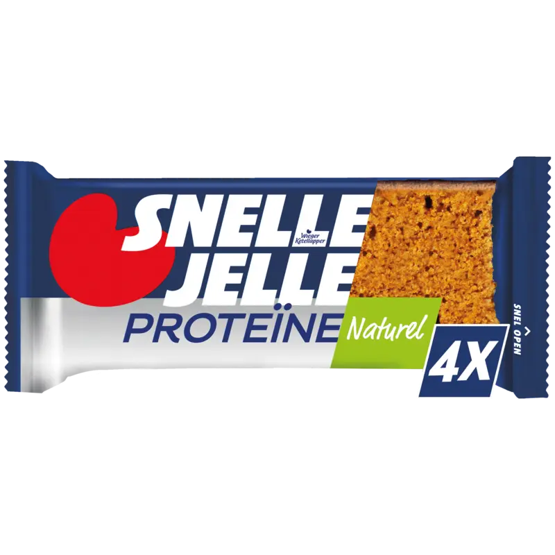 Snelle Jelle Proteïne naturel 4-pack