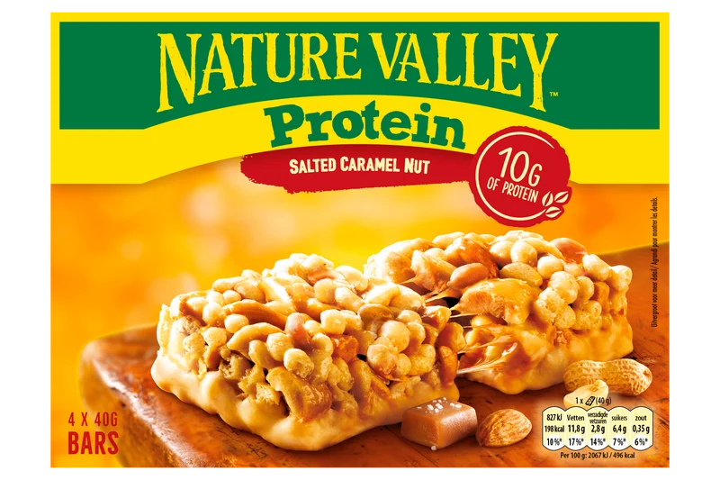 Nature Valley Protein salted caramel nut repen