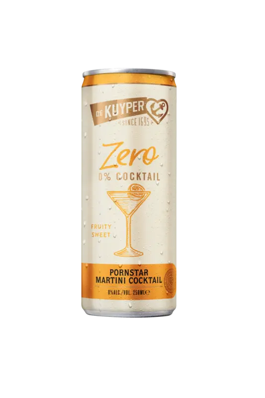 De Kuyper Pornstar martini cocktail 0.0%