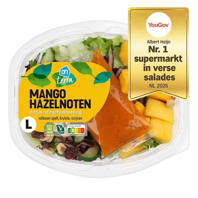 Terra Plantaardig maaltijdsalade mango hazel