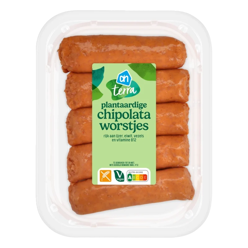 Terra Plantaardige chipolata worstjes