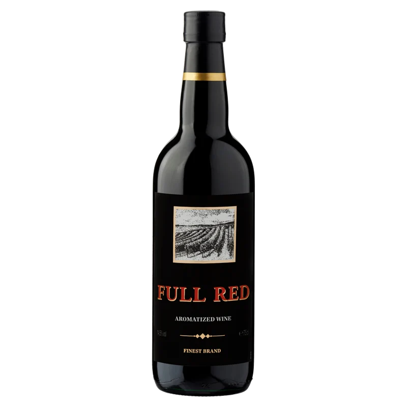 Full Red Aromatized Wine