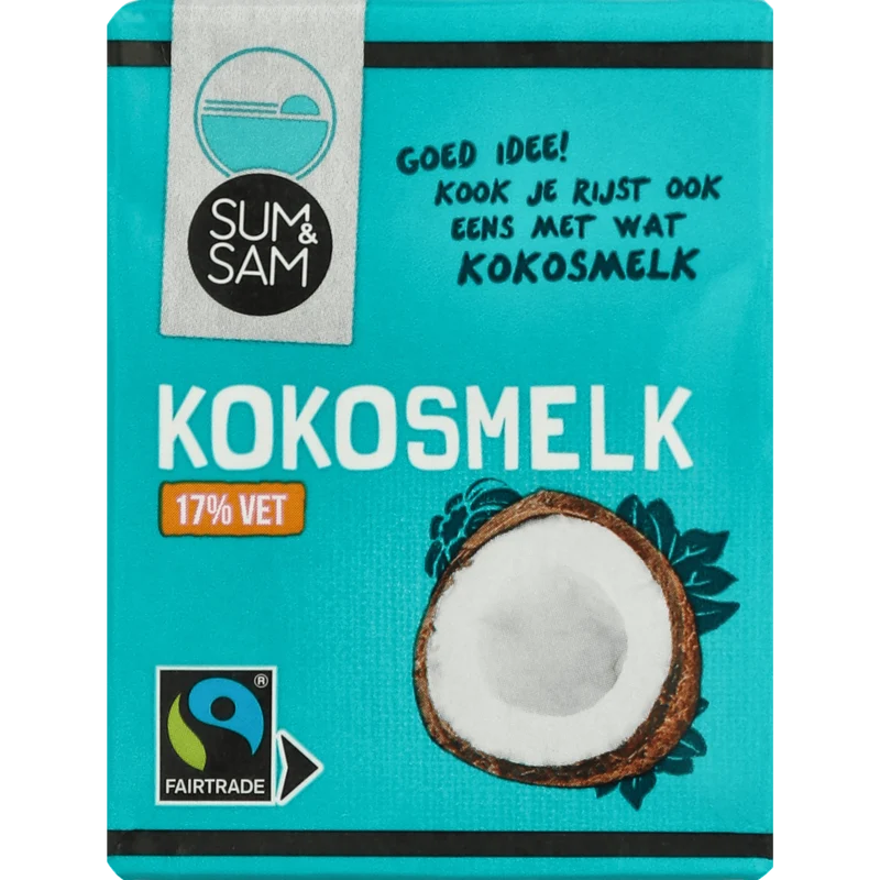 Sum en Sam Kokosmelk 17% vet