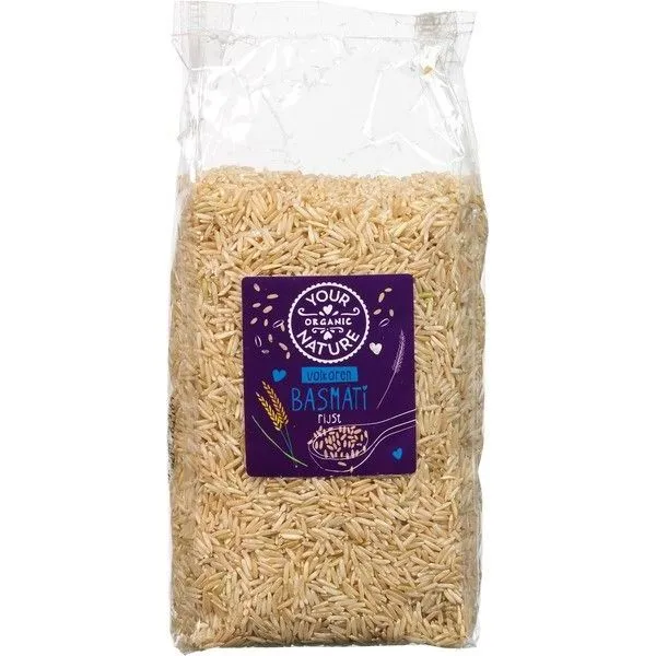 Your Organic Nature Volkoren Basmatirijst 800 gram
