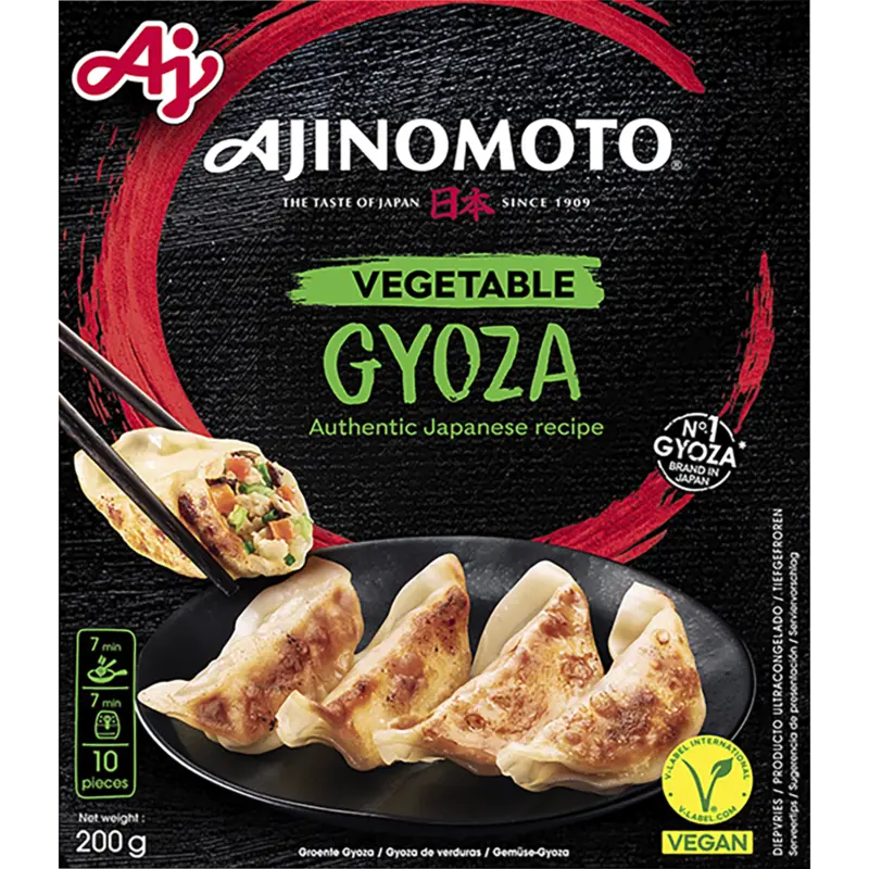 Ajinomoto Gyoza vegetables