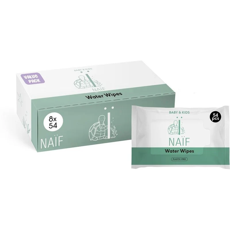Naif Babydoekjes Plasticvrij 54 stuks