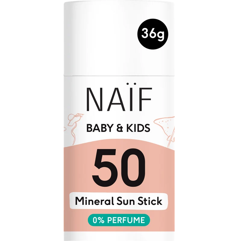 Naif Care Baby & Kids Stick SPF50 0% perfume 36 gram