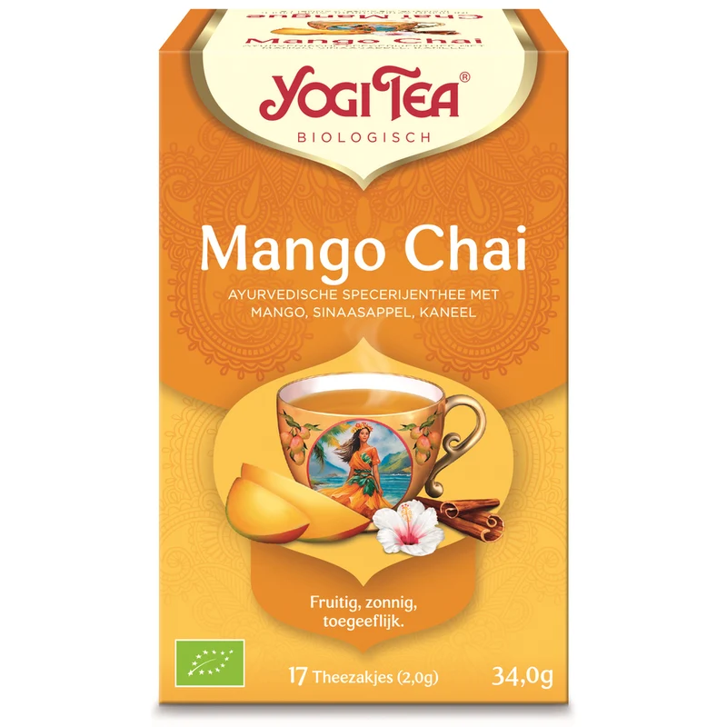 Yogi Tea mango chai bio 17 stuks