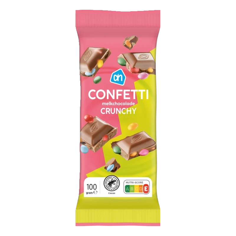 Confetti mix melkchocolade