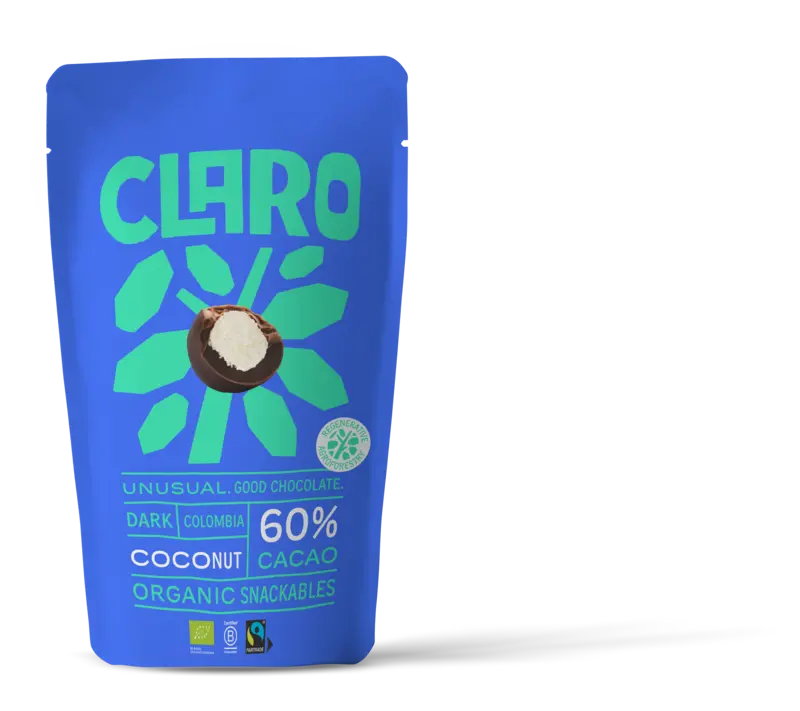 Claro Dark coconut snackables