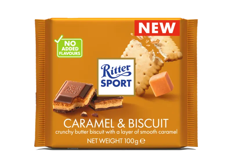 Ritter Sport Biscuit & caramel