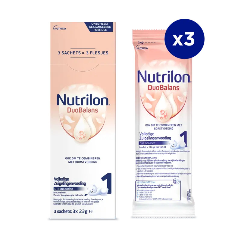 Nutrilon Duobalans zuigelingenvoeding 1 0-6m