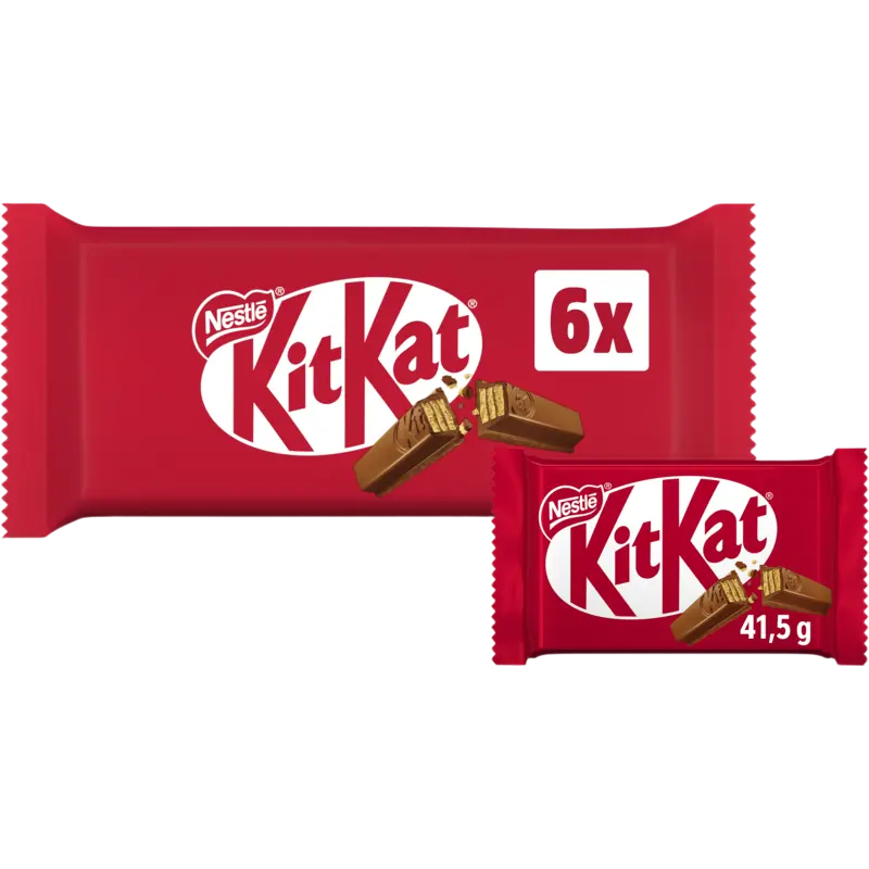 Kitkat Melkchocolade reep 6-pack