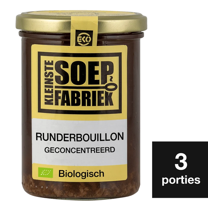 Kleinste Soepfabriek Runderbouillon biologisch