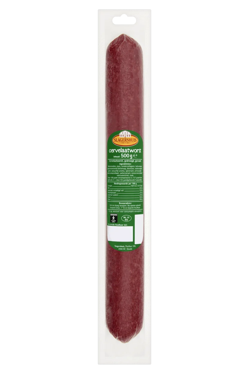 Slagershuis Cervelaat