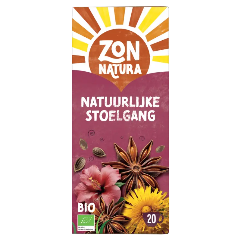 Zonnatura Natuurlijke stoelgang kruideninfusie