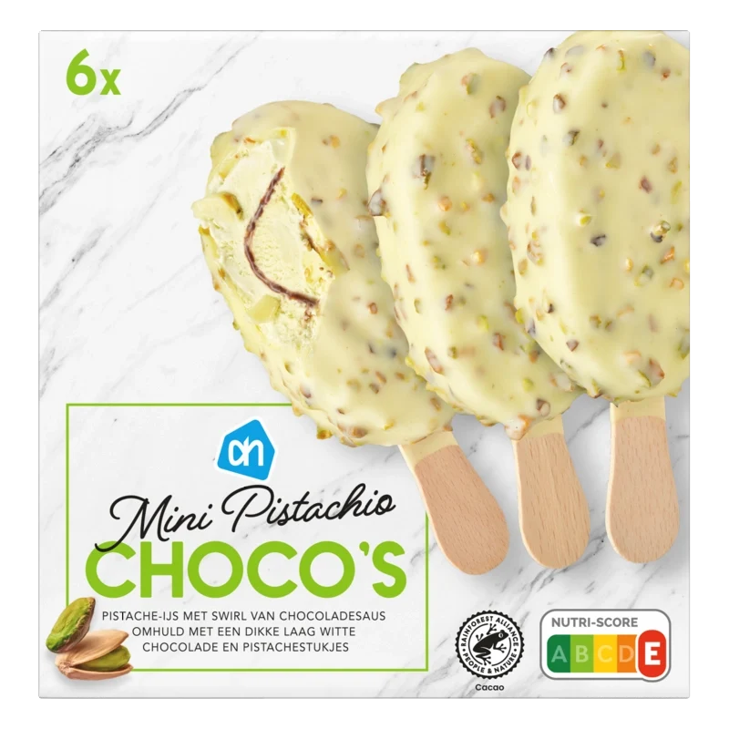 Mini pistache choco's