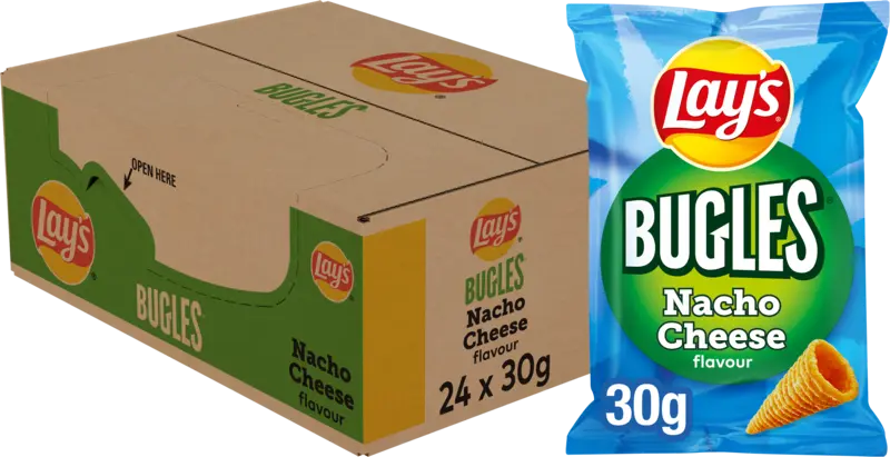 Lay's Bugles nacho cheese 24-pack