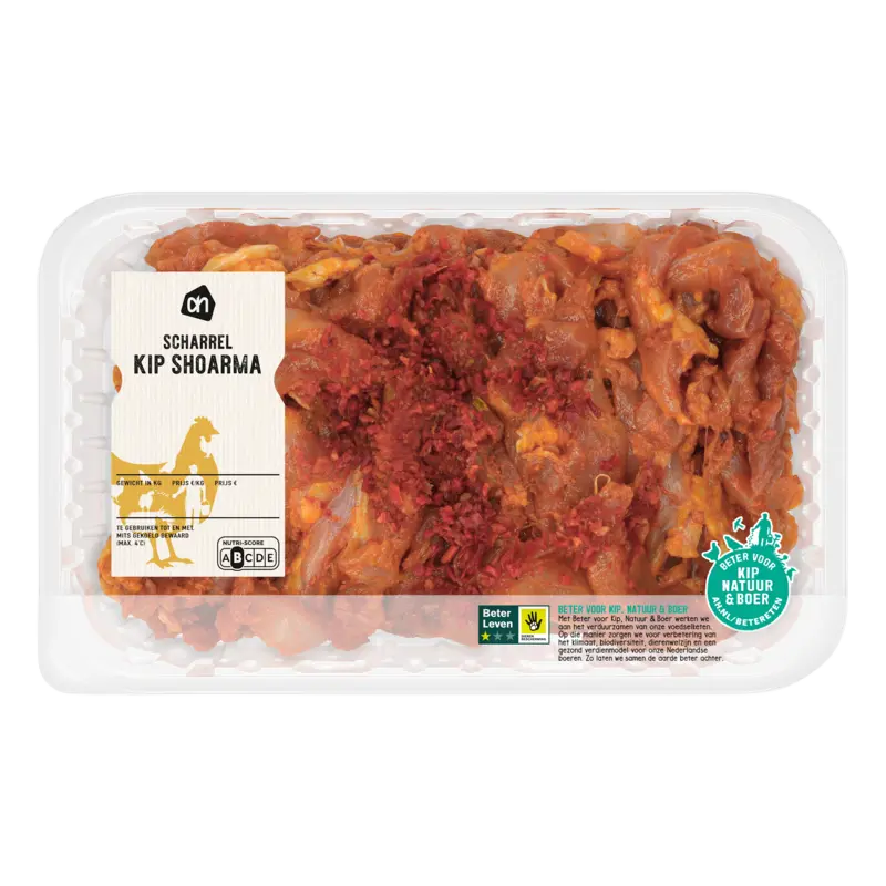 Scharrel kipdijfiletreepjes shoarma