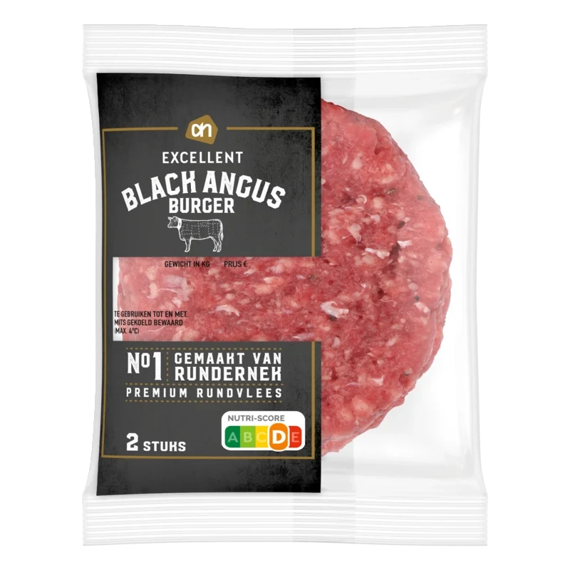 Excellent Black angus burger