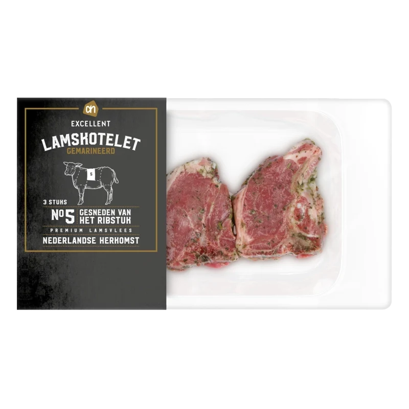 Excellent Lamskotelet gemarineerd