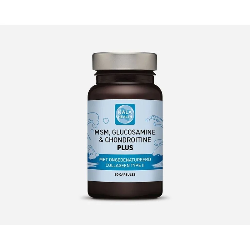 Kala Health MSM, Glucosamine & Chondroitine Plus 60 capsules