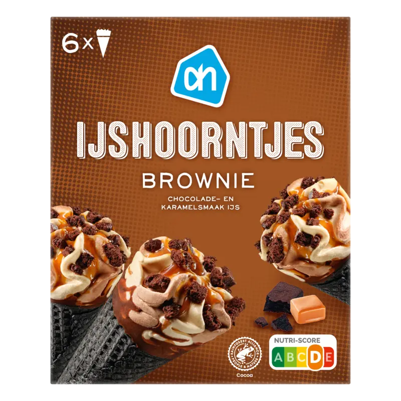IJshoorntjes brownie