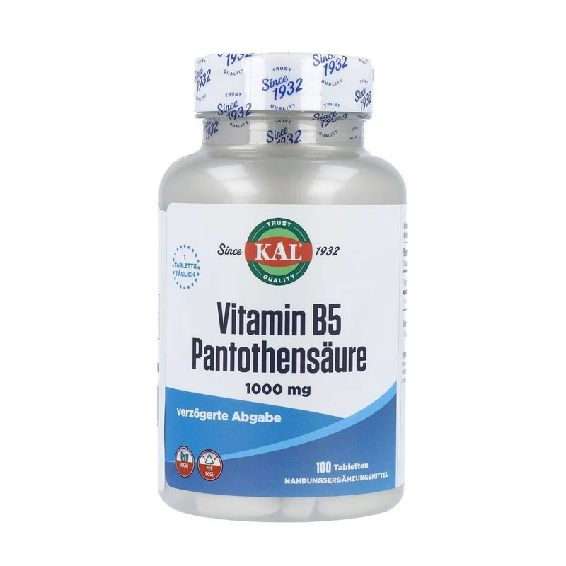 Kal Vitamine B5 1000mg 100 st