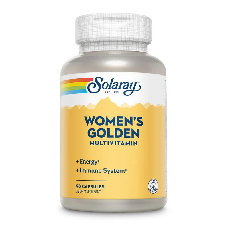Solaray Women´s Golden Multi-Vita-Min 90 capsules