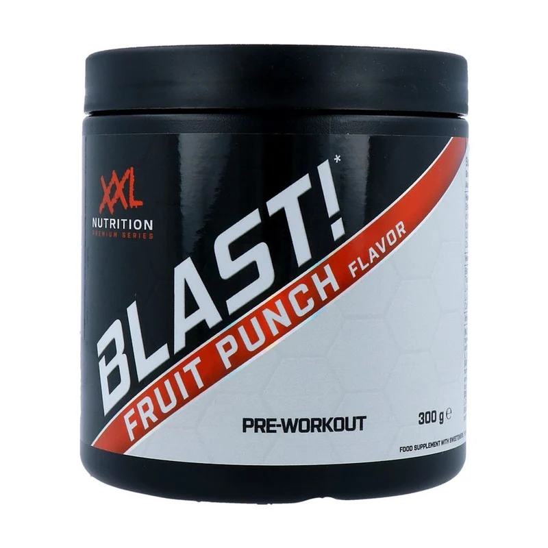 XXL Nutrition Blast! Pre Workout Fruit Punch 300 gram