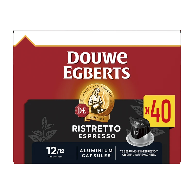 Douwe Egberts Capsules espresso 12 ristretto