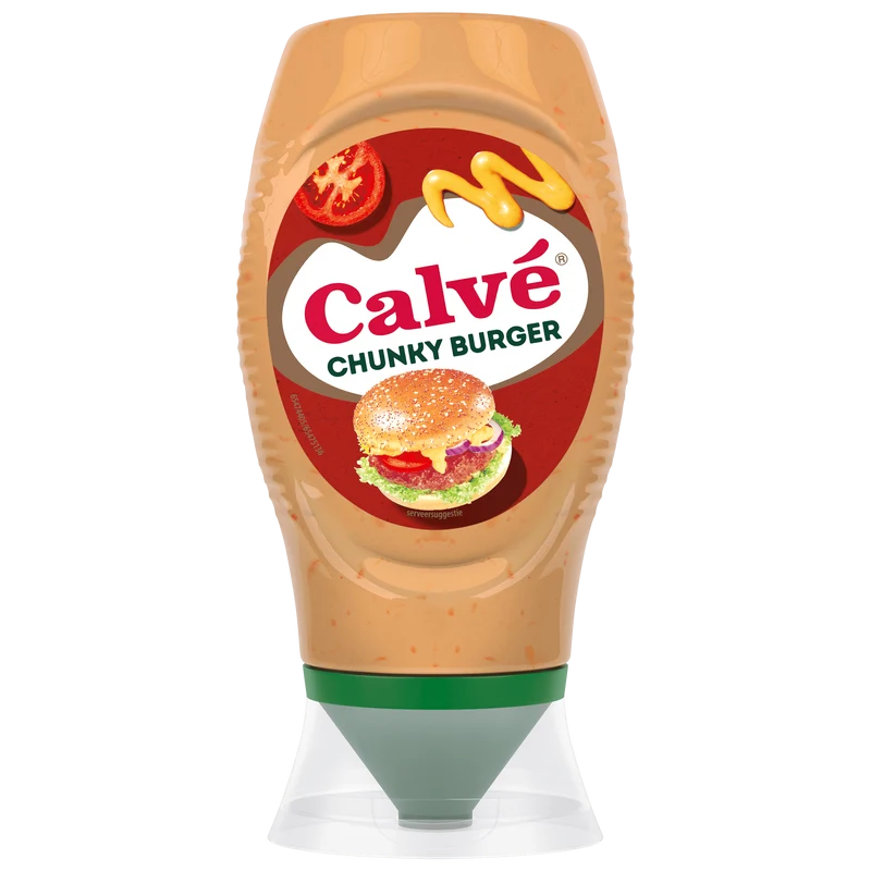 Calvé Snacksaus chunky burger