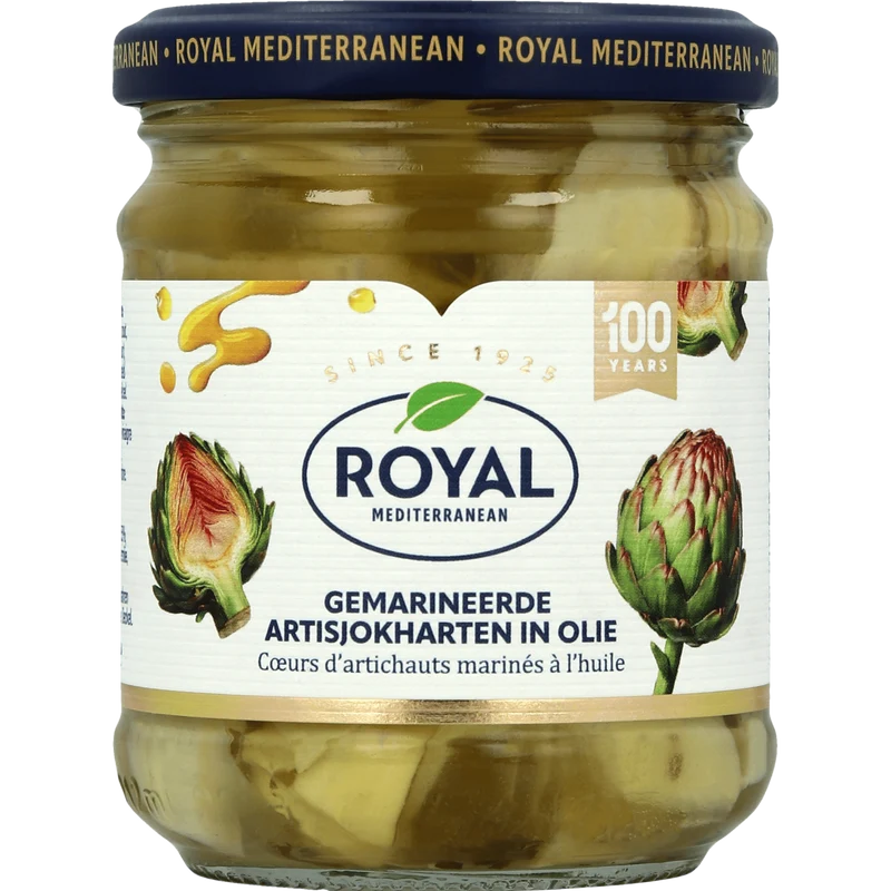 Royal Gemarineerde artisjokken in olie