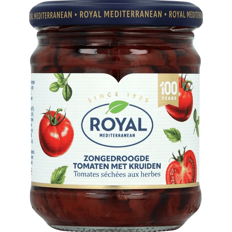 Royal Zongedroogde tomaten met kruiden