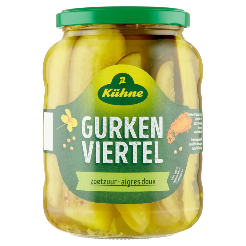 Kuhne Gurkenviertel zoetzuur