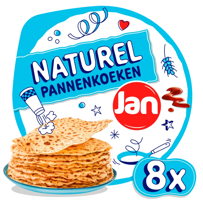Jan Pannenkoeken naturel