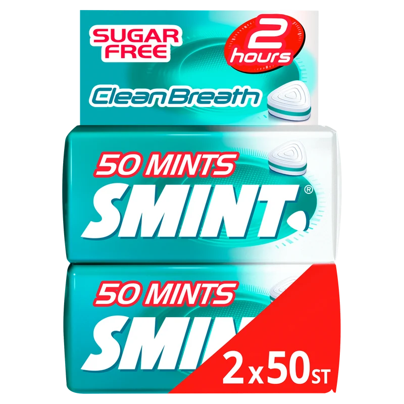 Smint XL Mints Clean Breath intense 2-pack