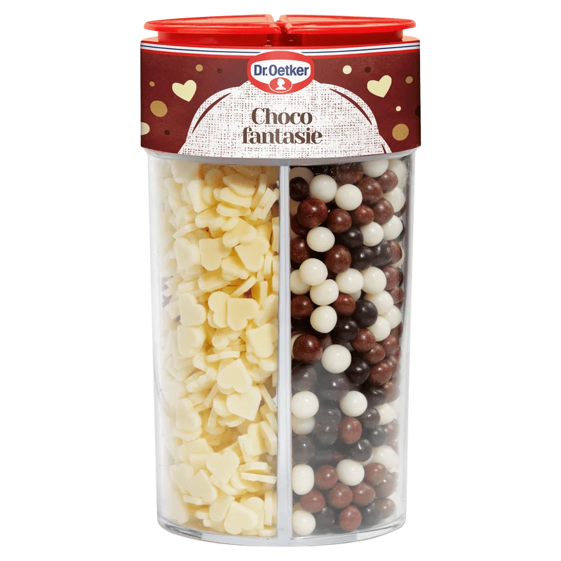 Dr. Oetker Chocofantasie taart versiering