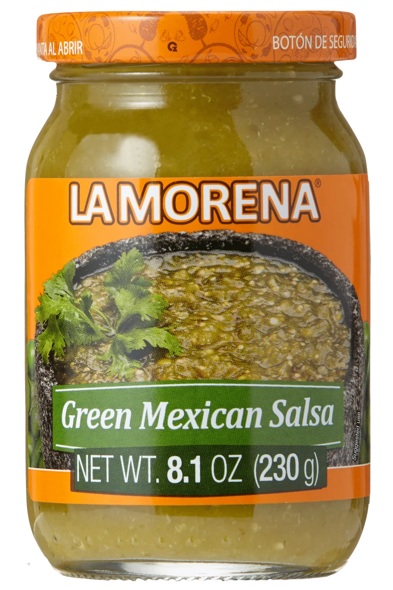 La Morena Green Mexican salsa
