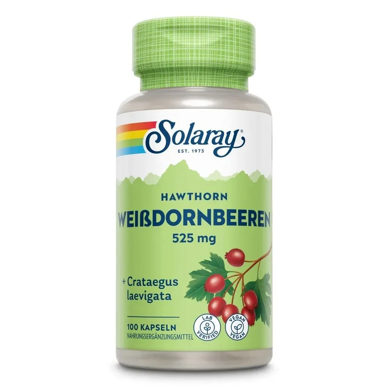 Solaray Meidoornbessen 100 capsules