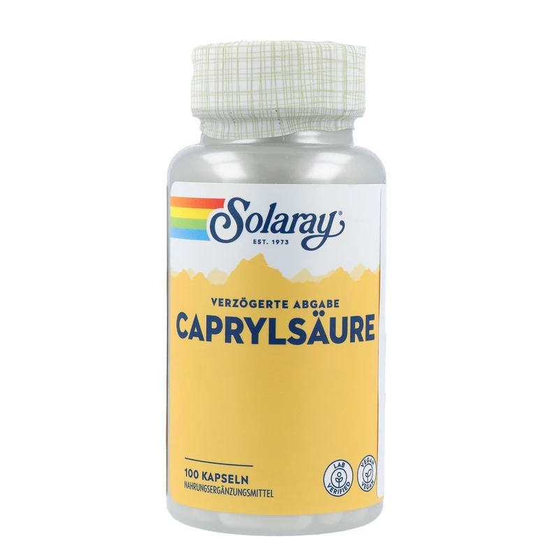Solaray Caprylzuur 100 stuks