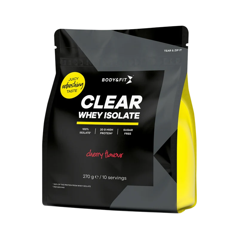 Body & Fit Clear Whey Isolate Cherry 270 gram