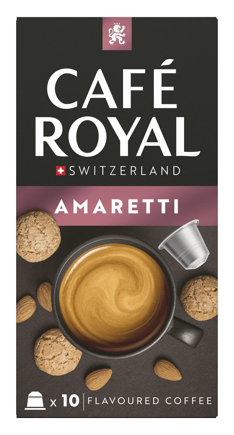 Café Royal Koffiecups amaretti flavour