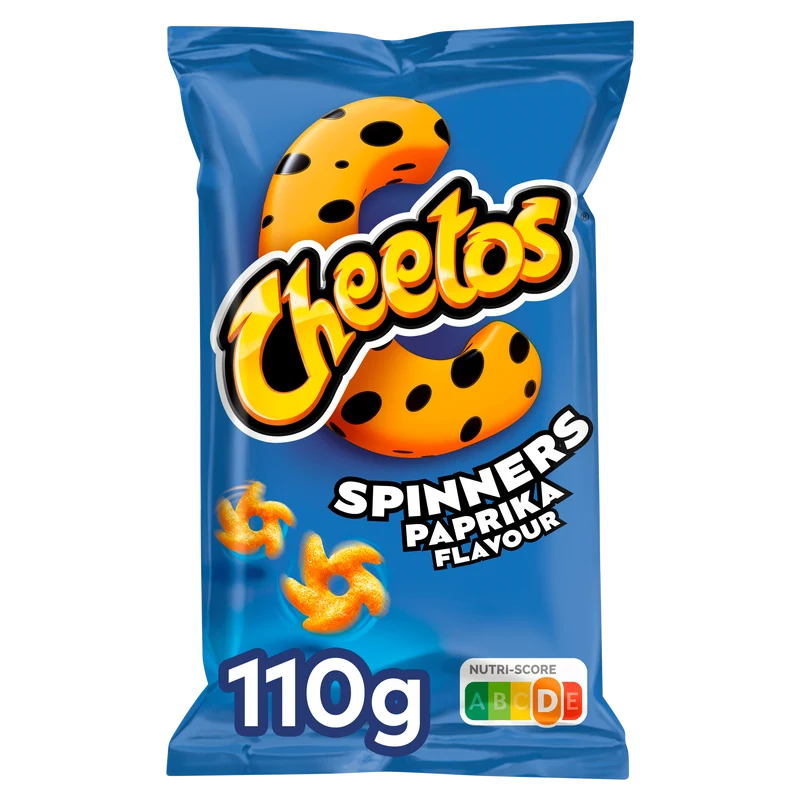 Cheetos Spinners chips paprika