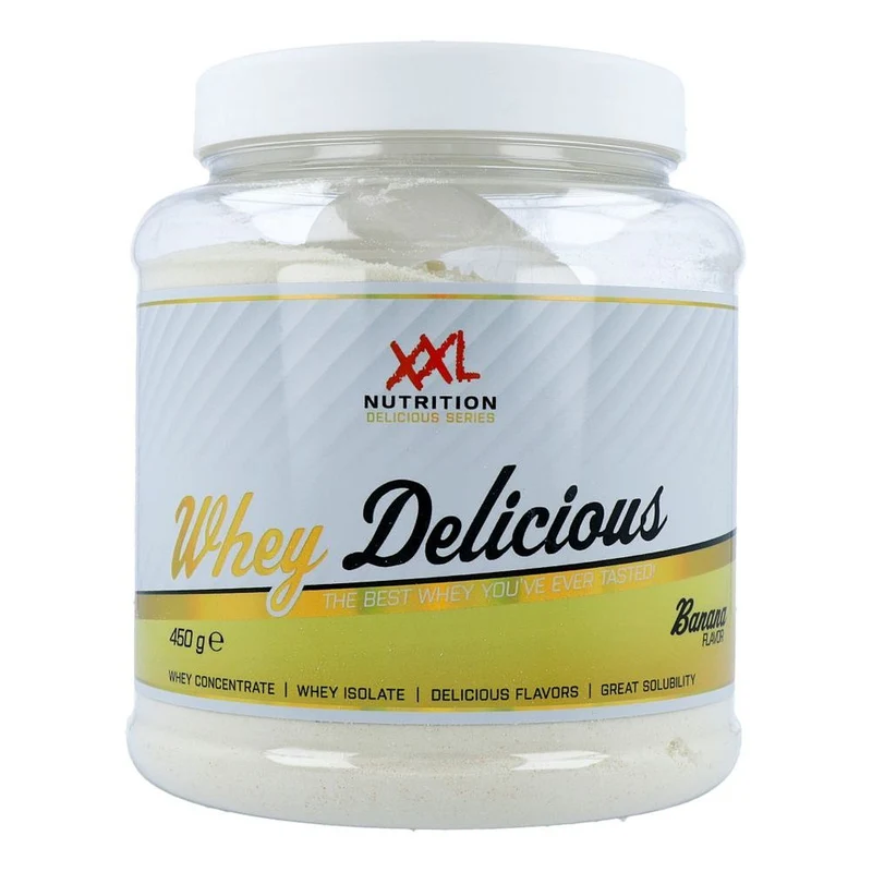 XXL Nutrition Whey Delicious Banana 450 gram